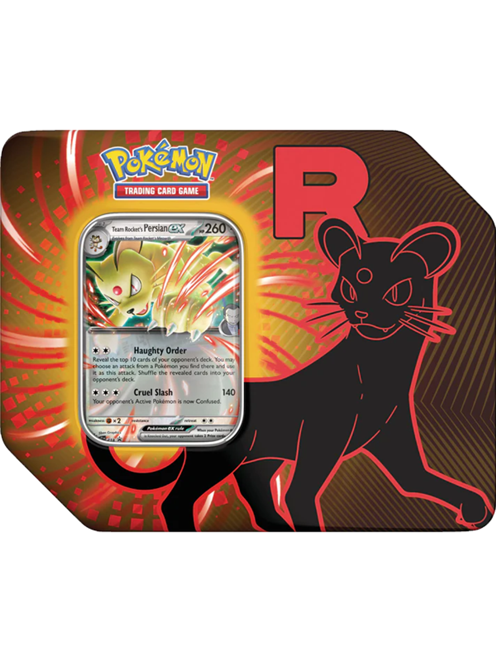 POKEMON TCG TEAM ROCKET TIN ENGLISH (Persian EX) 1