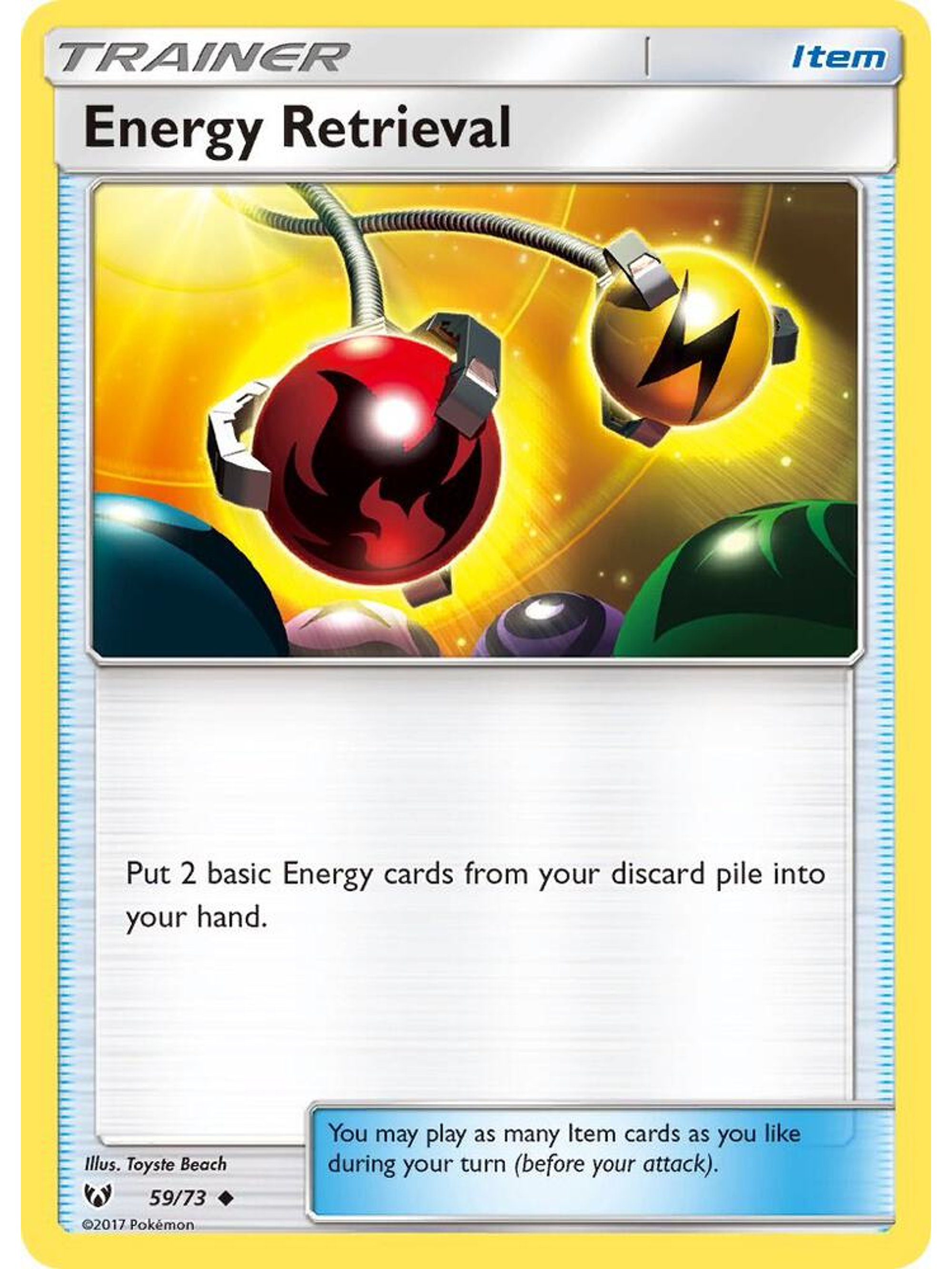 Energy Retrieval - Shining Legends (SHL)