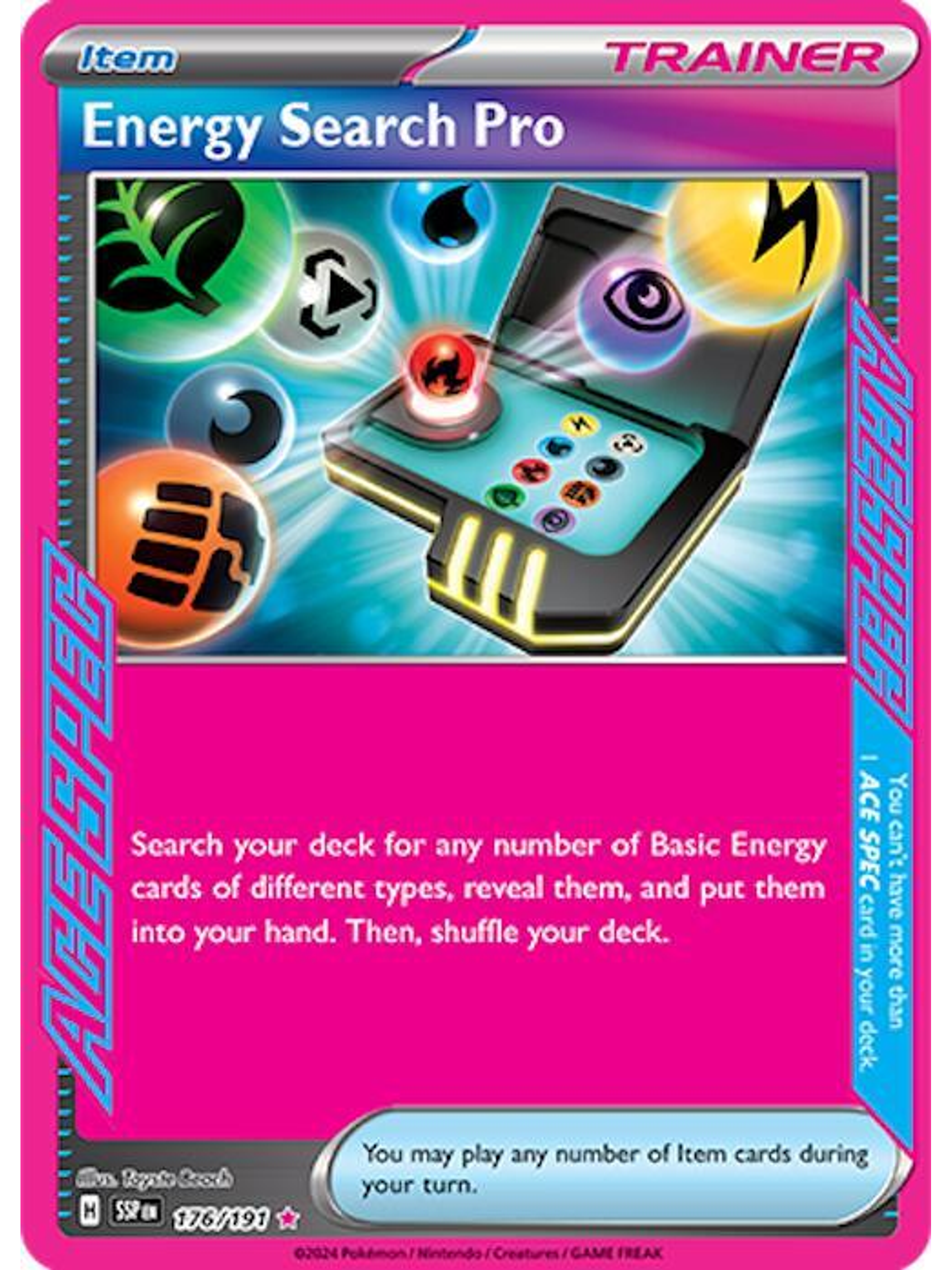 Energy Search Pro - SV08: Surging Sparks (SSP)