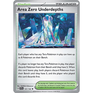 Area Zero Underdepths