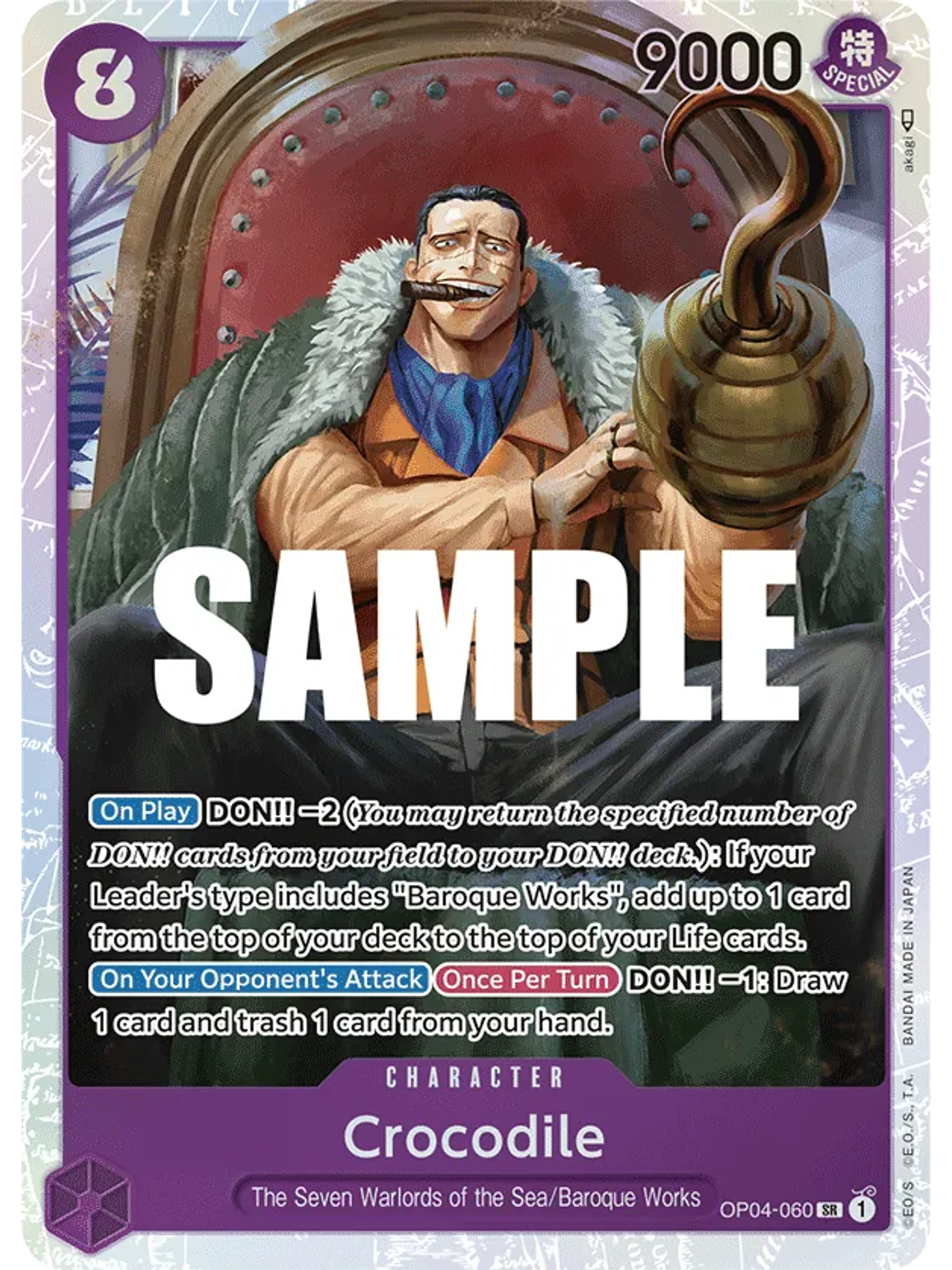 Crocodile - Kingdoms of Intrigue (OP04)