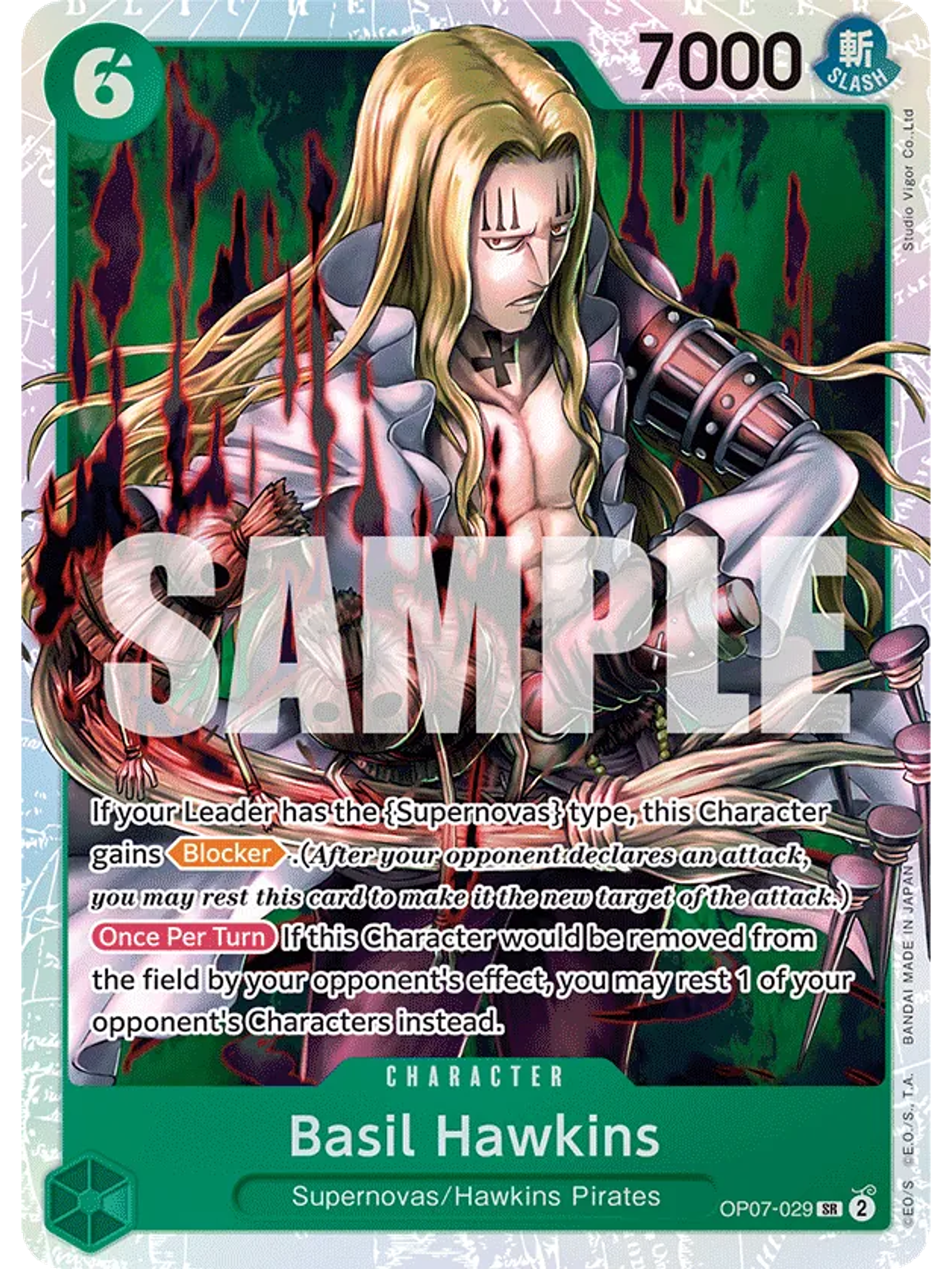 Basil Hawkins - 500 Years in the Future (OP07)