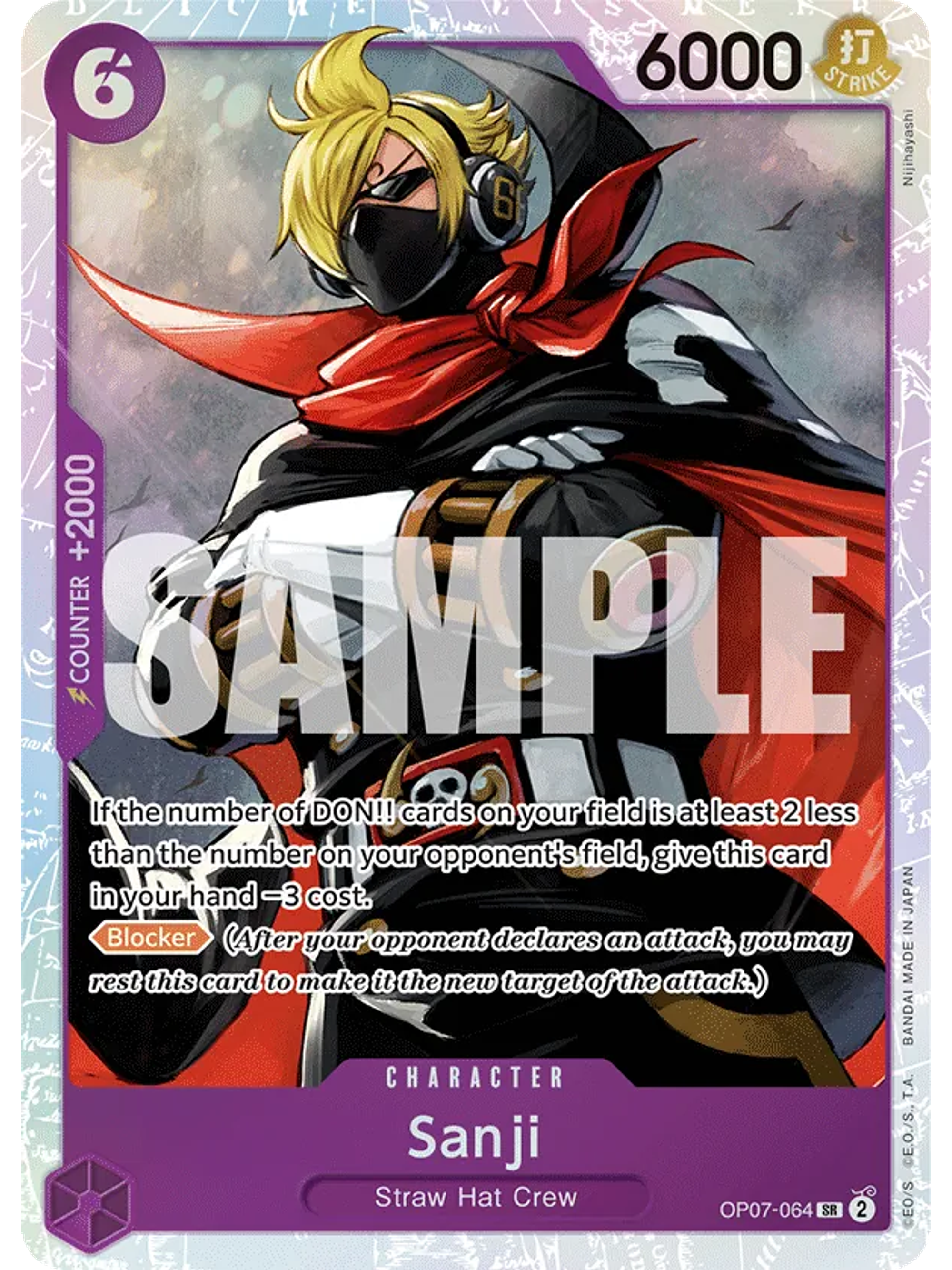 Sanji - 500 Years in the Future (OP07)