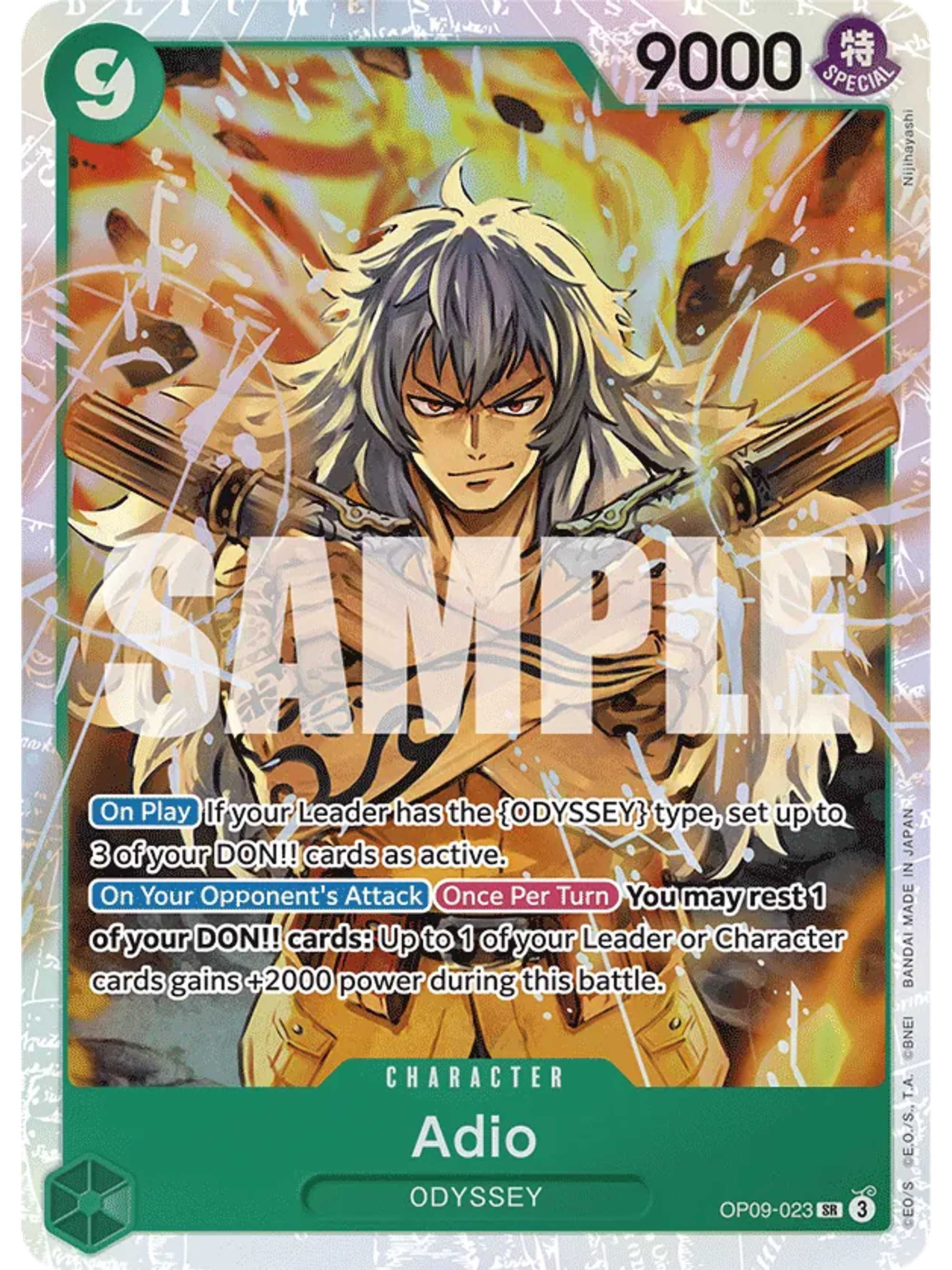 Adio - Emperors in the New World (OP09)