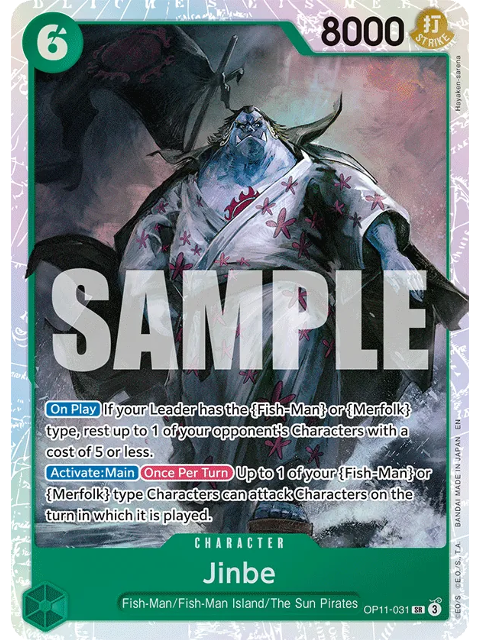 Jinbe (031) - A Fist of Divine Speed (OP11)