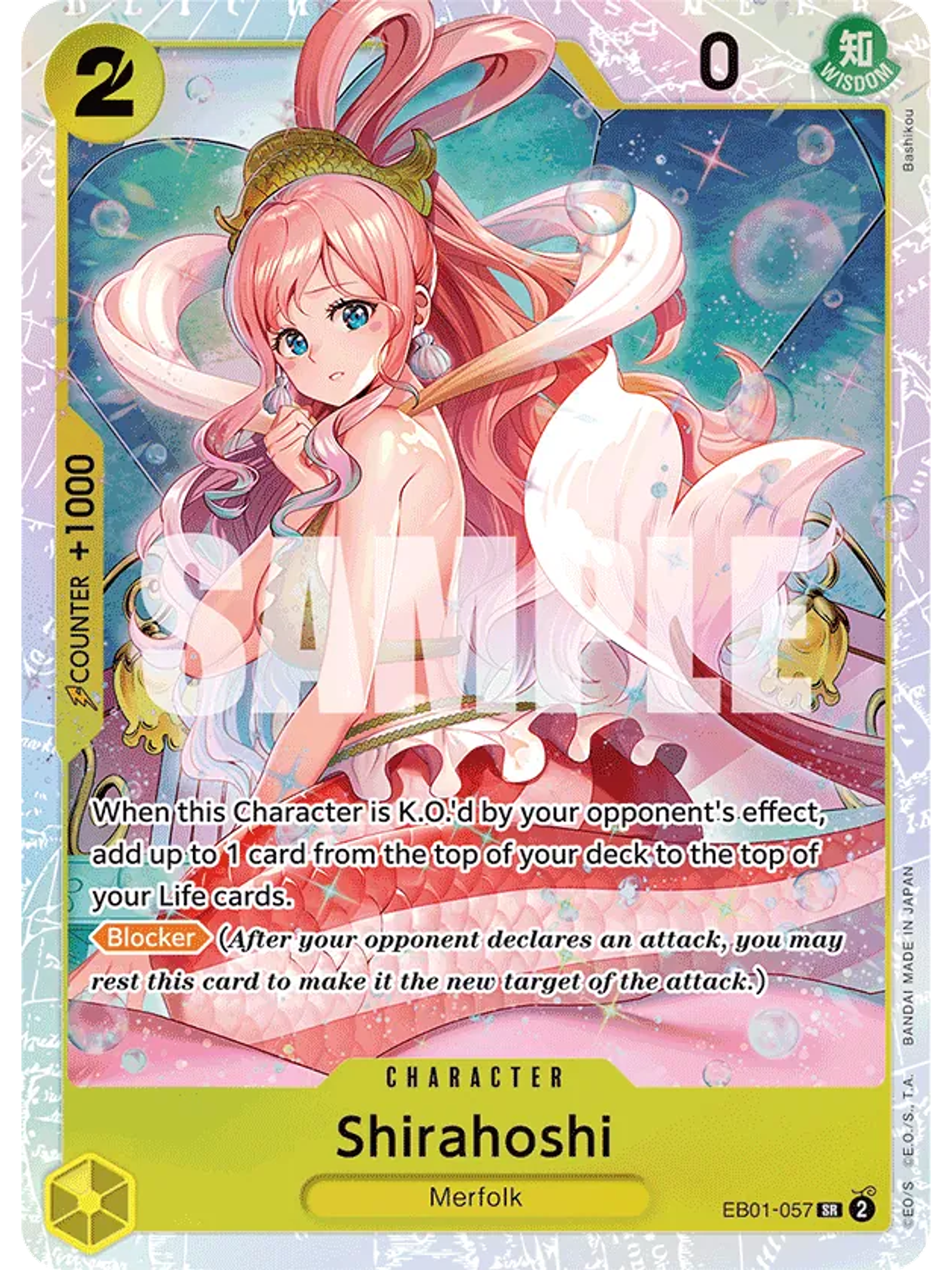 Shirahoshi - Extra Booster: Memorial Collection (EB-01)