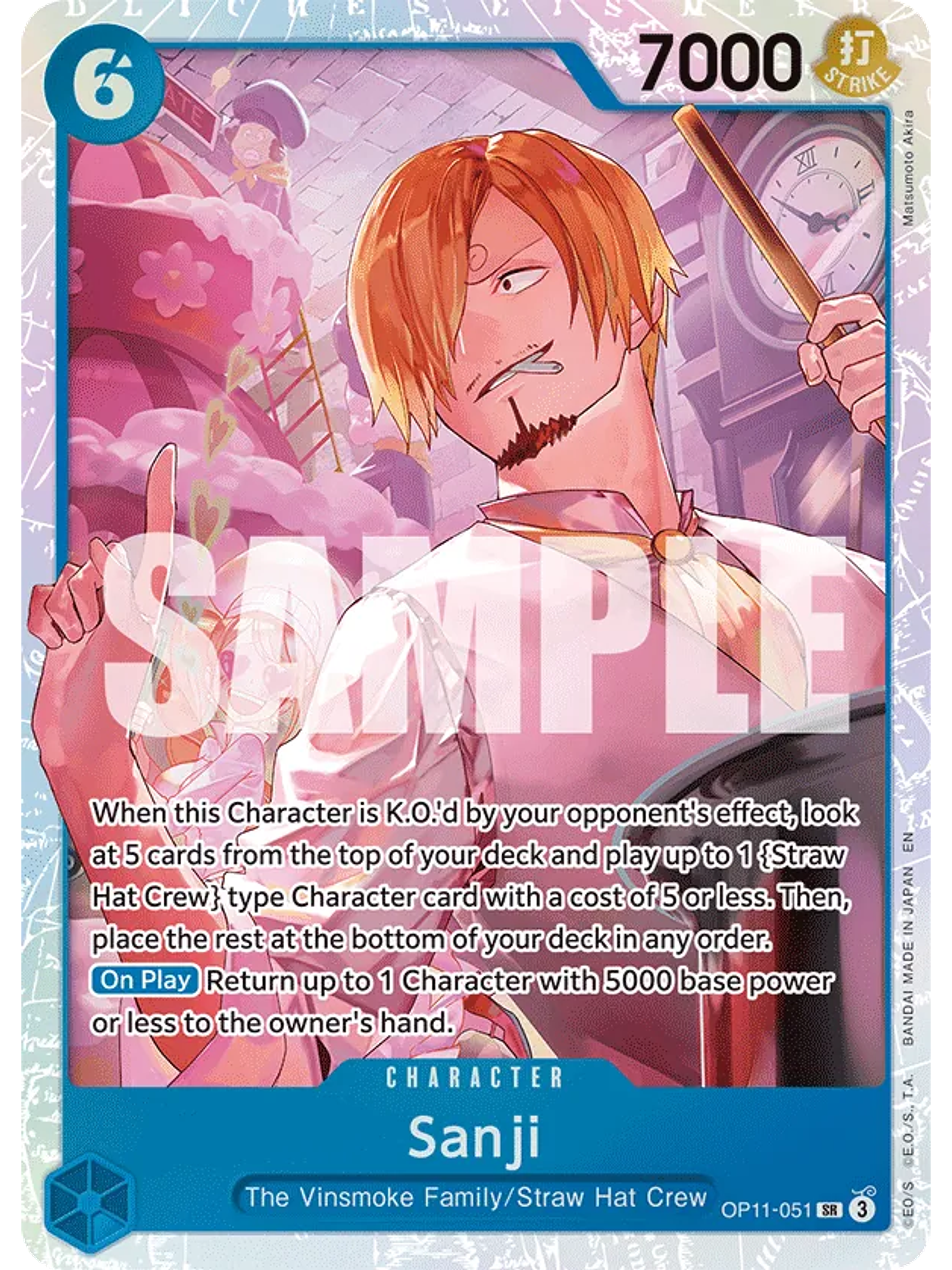 Sanji - A Fist of Divine Speed (OP11)