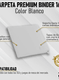 Carpeta Premium | TOPDECK 160 color Blanco - Miniatura 1