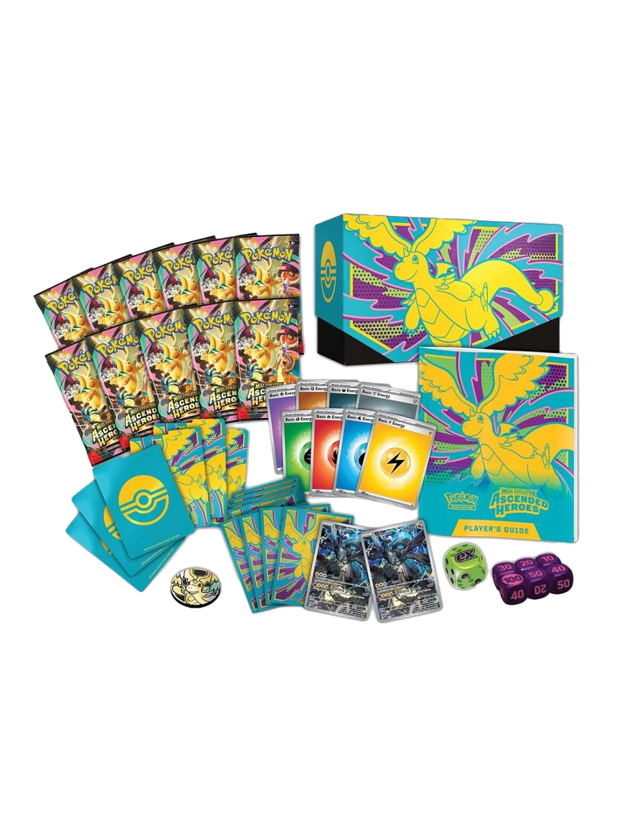 [PREVENTA 20-02-2026] POKÉMON TCG MEGA EVOLUTION - ASCENDED HEROES ELITE TRAINER BOX EN 2