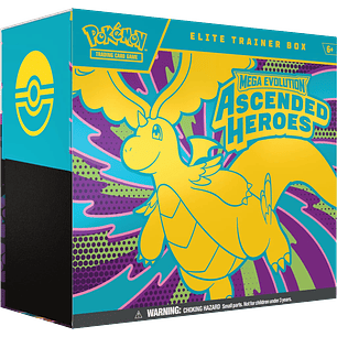 [PREVENTA 20-02-2026] POKÉMON TCG MEGA EVOLUTION - ASCENDED HEROES ELITE TRAINER BOX EN