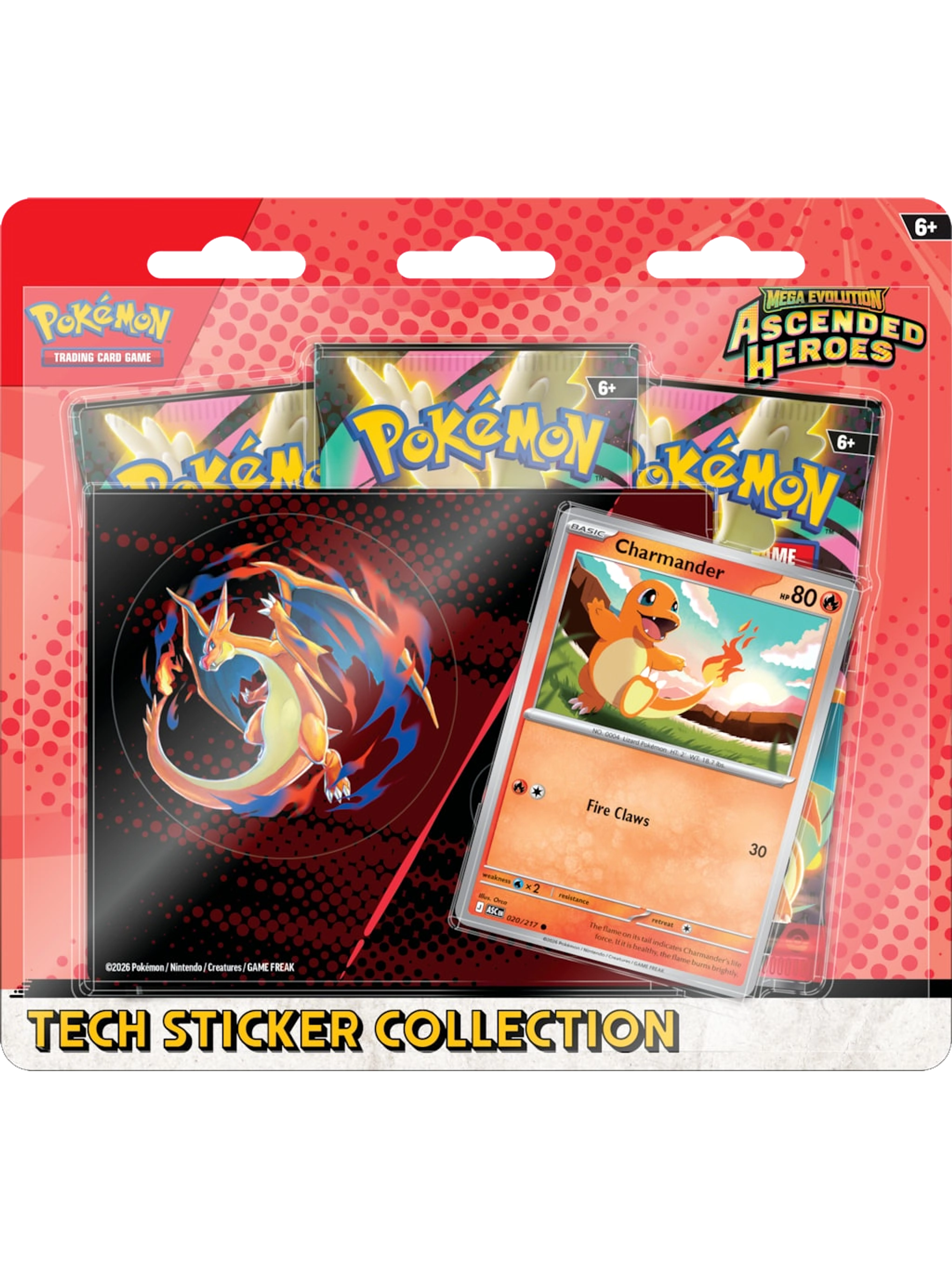 [PREVENTA 30-01-2026] POKÉMON TCG MEGA EVOLUTION - ASCENDED HEROES: TECH STICKER COLLECTION EN 1