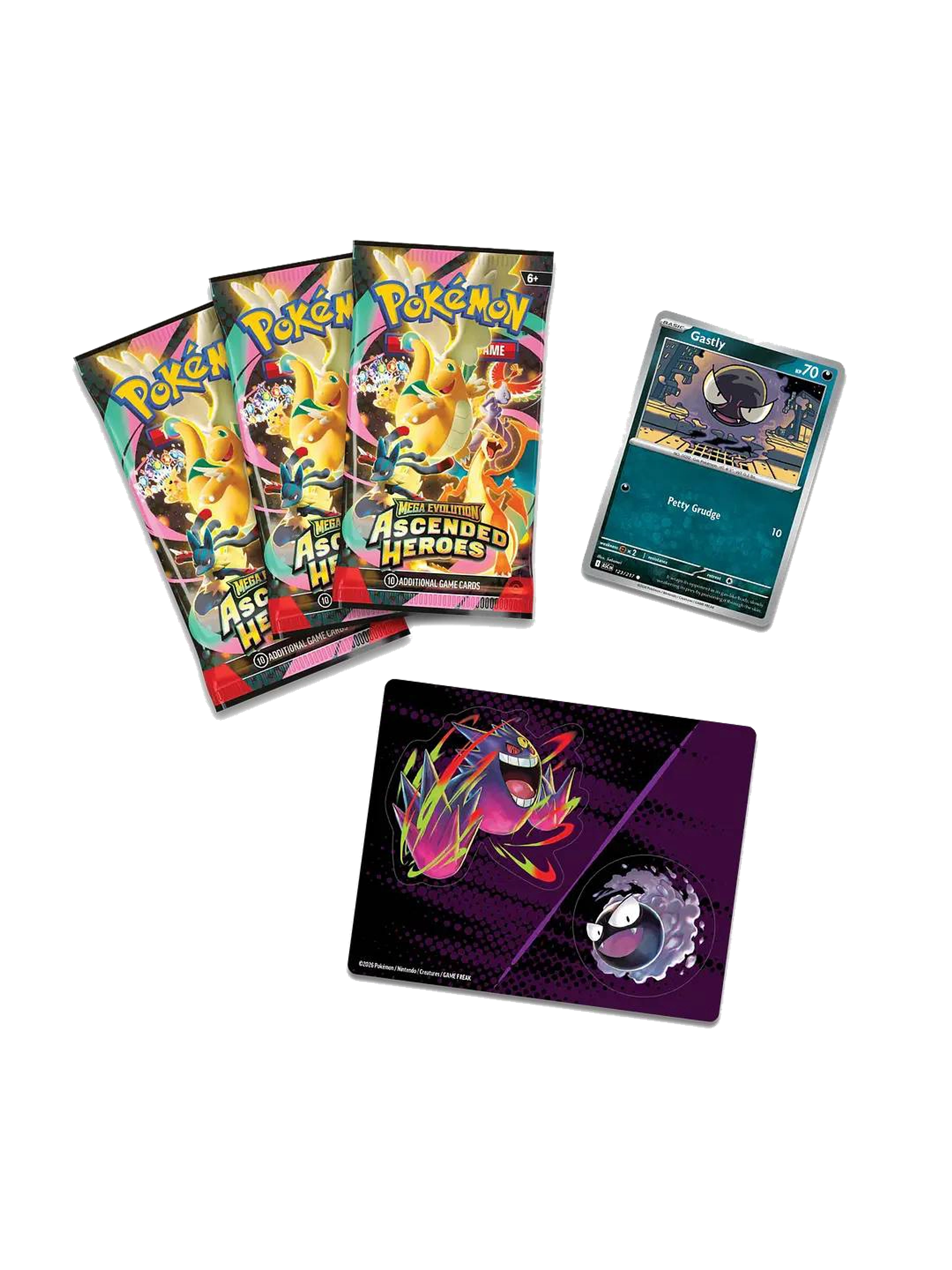 [PREVENTA 30-01-2026] POKÉMON TCG MEGA EVOLUTION - ASCENDED HEROES: TECH STICKER COLLECTION EN 4