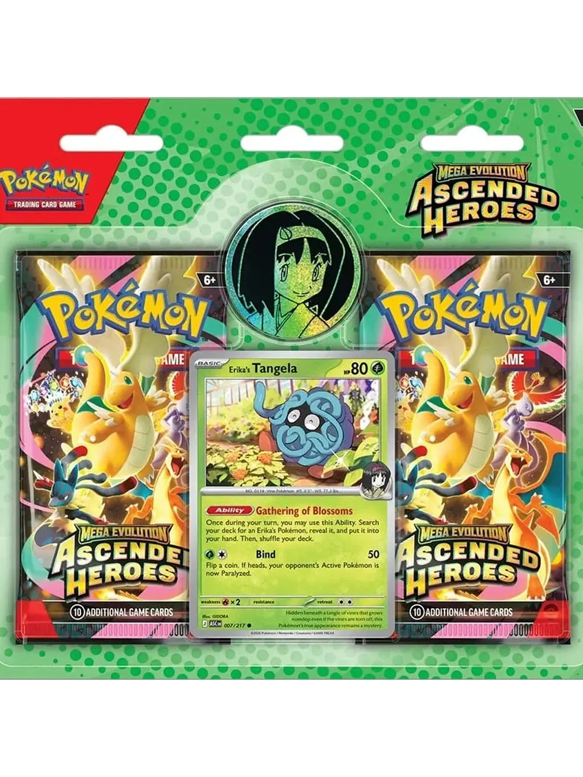 [PREVENTA 30-01-2026] POKÉMON TCG MEGA EVOLUTION - ASCENDED HEROES: LARRY/ERIKA COLLECTION EN 2