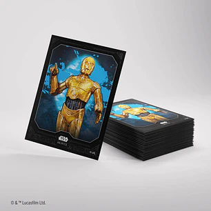 Premium Art Sleeves - C-3PO - Star Wars: Unlimited 