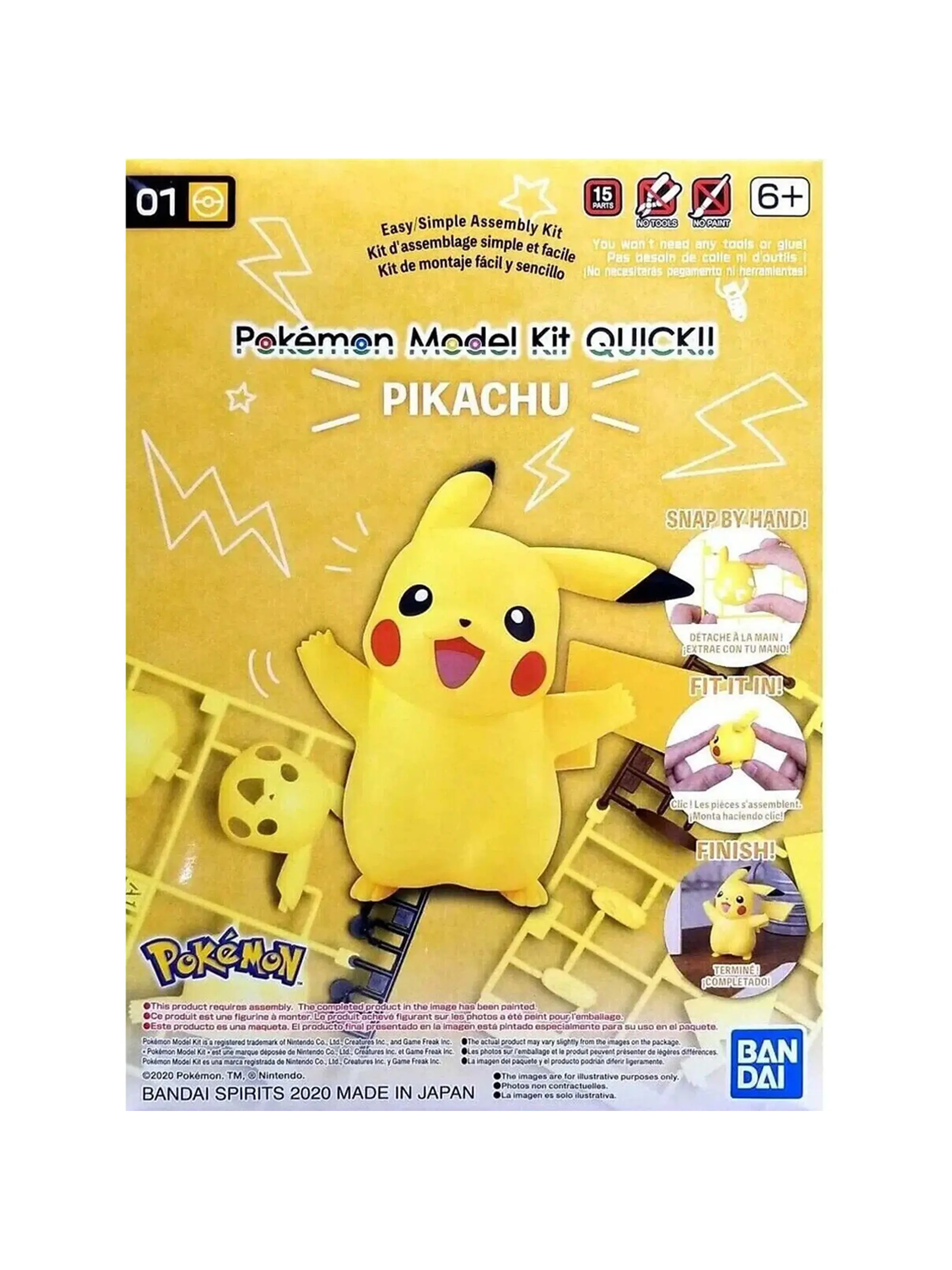 Pikachu - Model Kit QUICK!! - Bandai  1