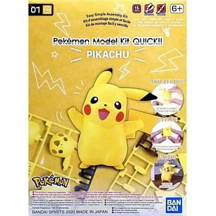 Pikachu - Model Kit QUICK!! - Bandai 