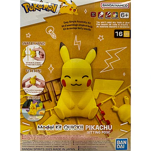 Pikachu (Sitting Pose) - Model Kit QUICK!! - Bandai 