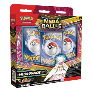 LEAGUE BATTLE DECK MEGA DIANCIE - MEGAEVOLUCIONES - POKEMON 