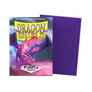 Protectores Standard - Matte - Purple - Dragon Shield 