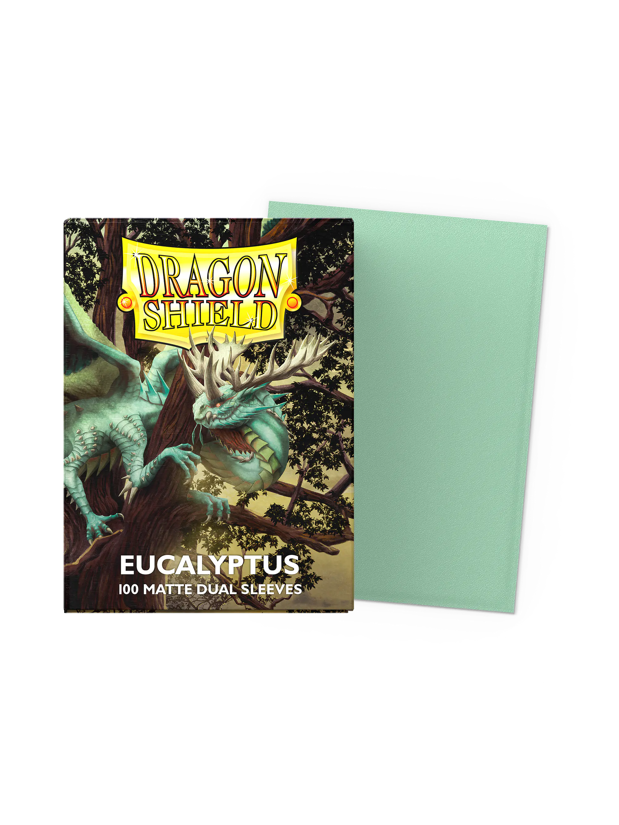 Protectores Standard - Matte Dual - Eucalyptus - Dragon Shield  1