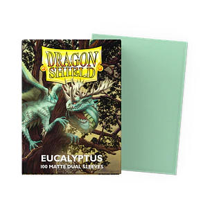 Protectores Standard - Matte Dual - Eucalyptus - Dragon Shield 