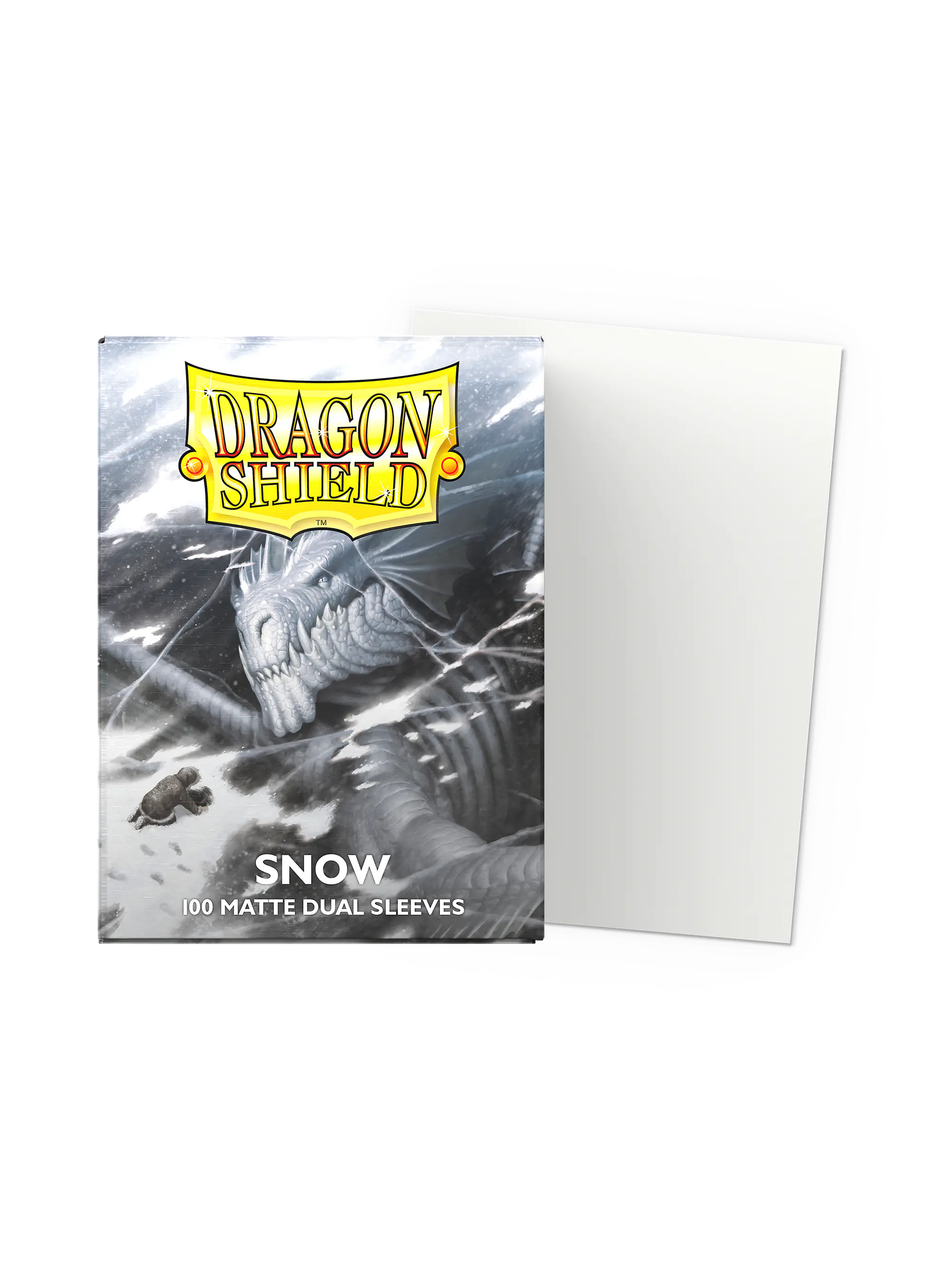 Protectores Standard - Matte Dual - Snow - Dragon Shield  1