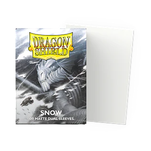 Protectores Standard - Matte Dual - Snow - Dragon Shield 