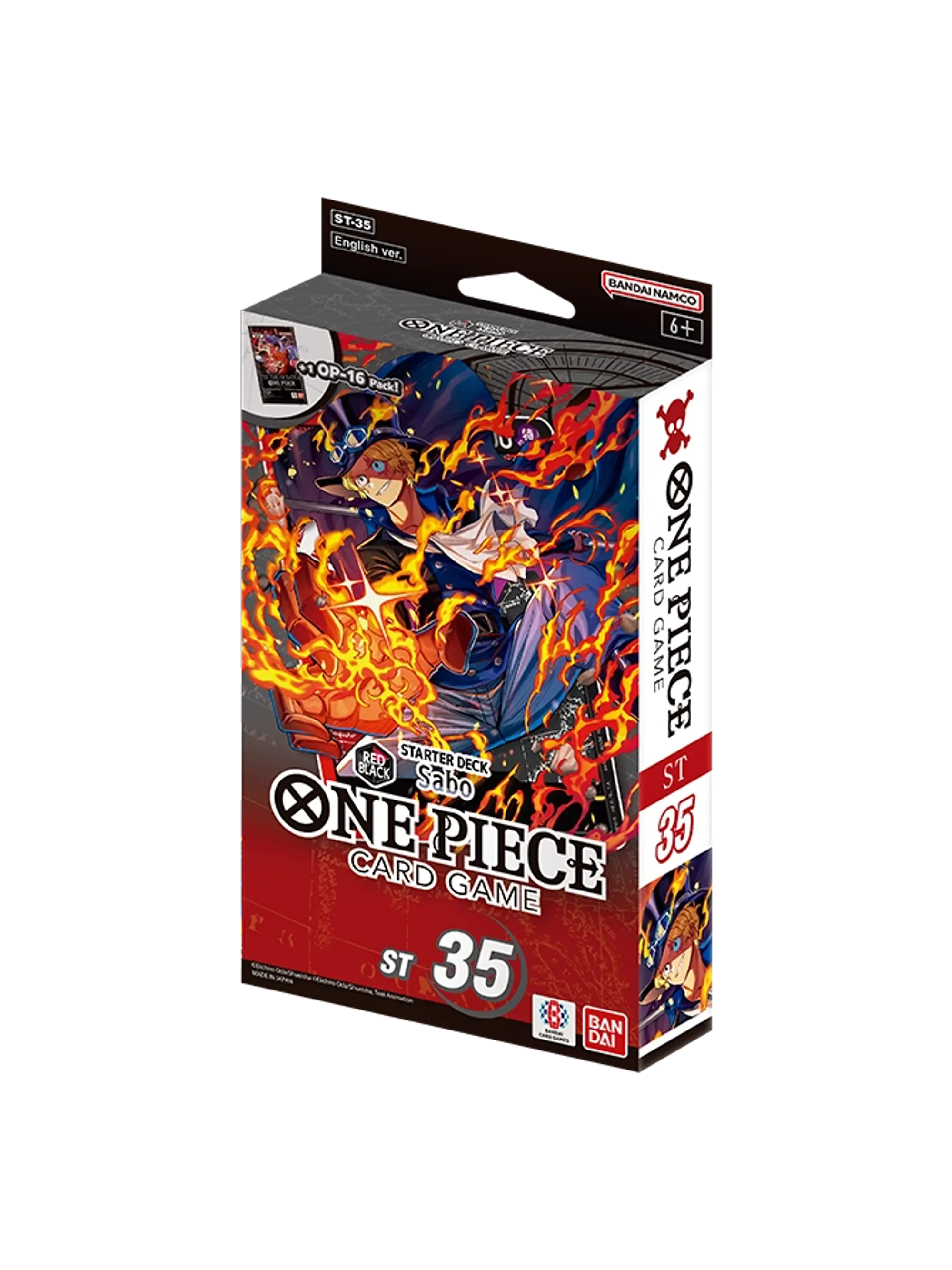 STARTER DECK -RED/BLACK Sabo- [ST-35] 1