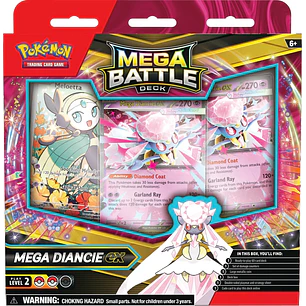 LEAGUE BATTLE DECK MEGA DIANCIE - MEGAEVOLUCIONES - POKEMON - ESPAÑOL