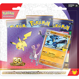 Pokemon TCG 30th Celebration - Tech Sticker Collection Español
