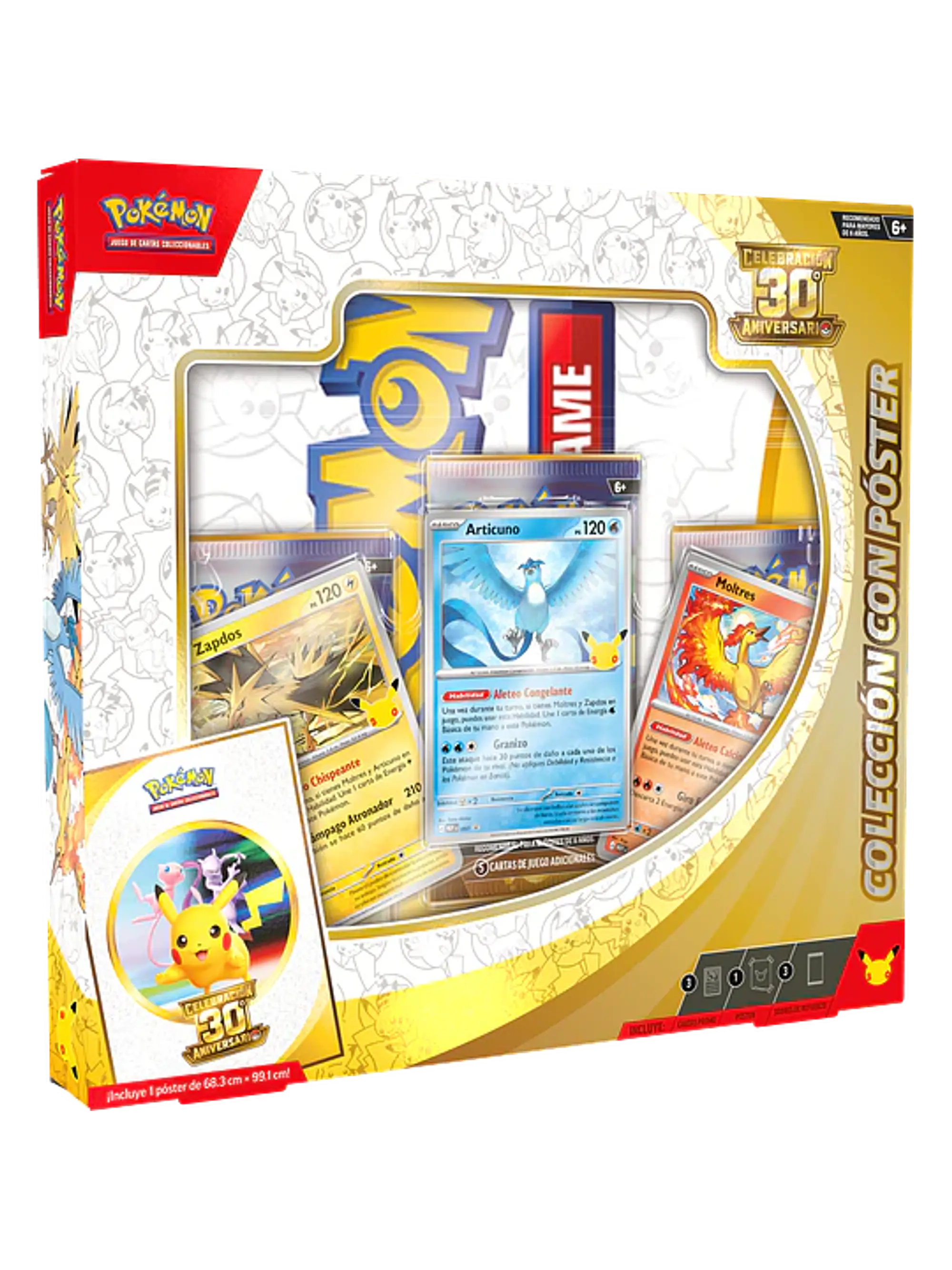 Pokemon TCG 30th Celebration - Poster Collection Español