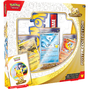 Pokemon TCG 30th Celebration - Poster Collection English