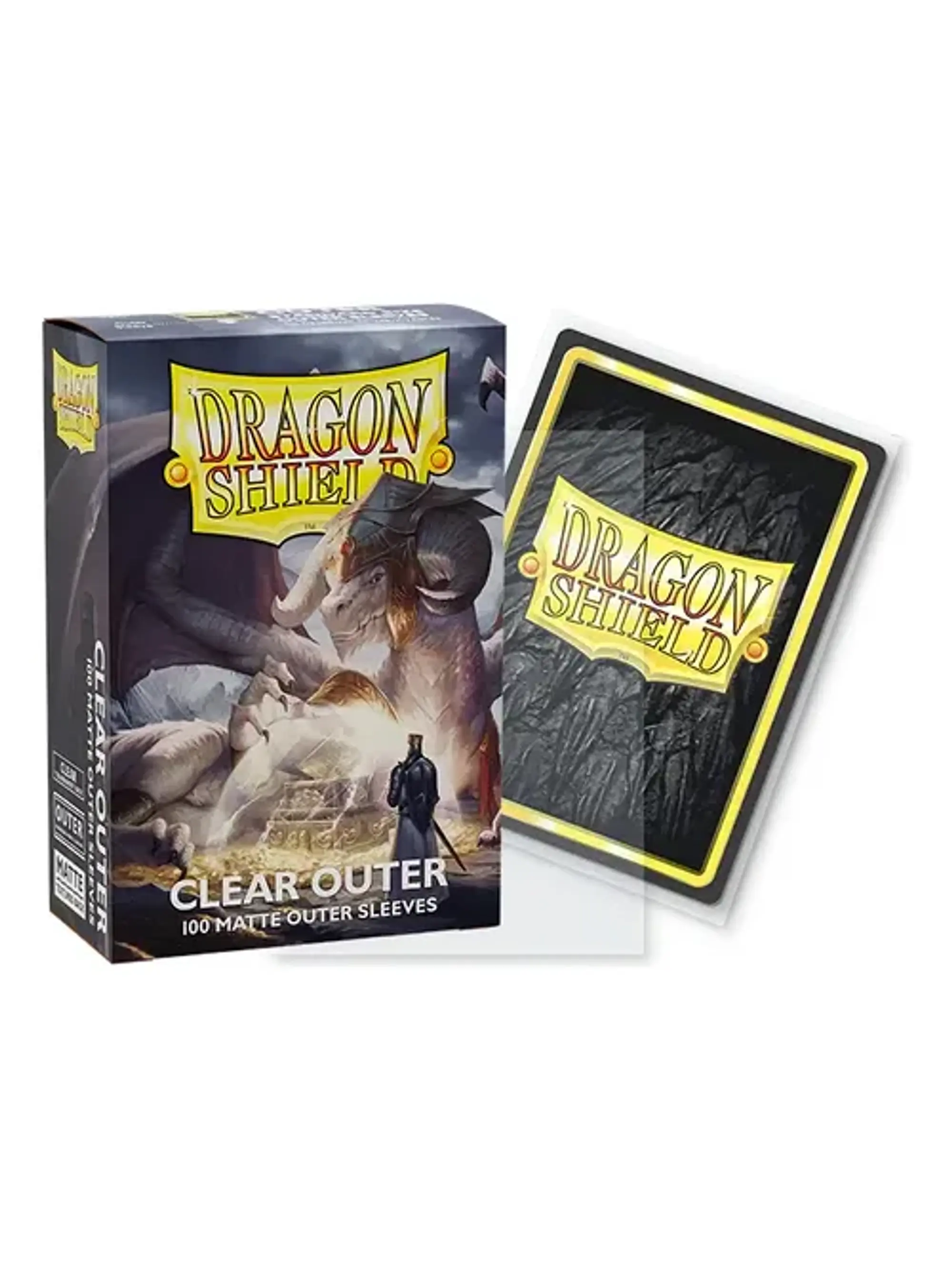 Protectores Outer - Matte - Transparente - Dragon Shield 