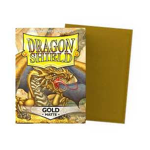 Protectores Standard - Matte - Gold - Dragon Shield 
