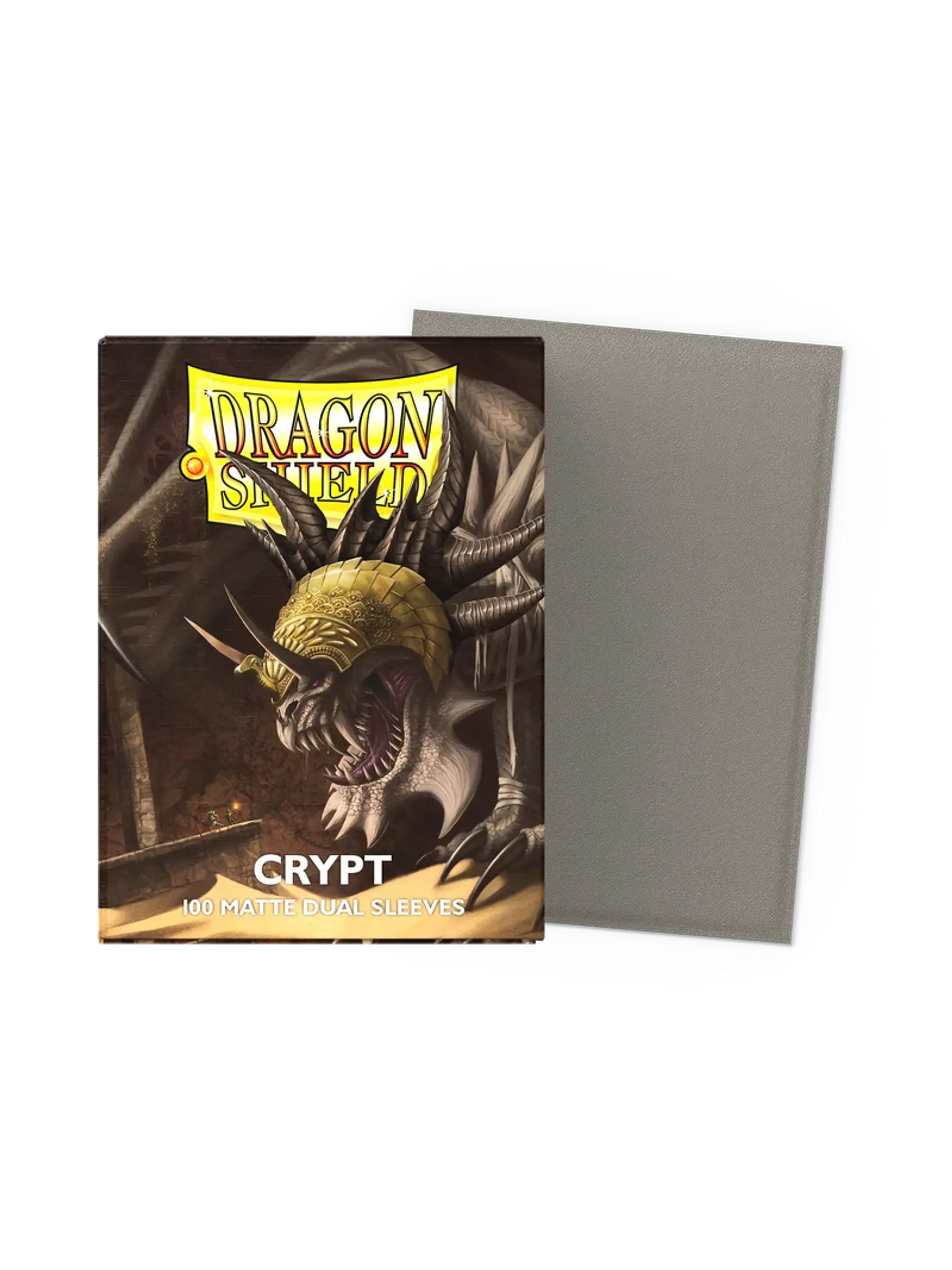 Protectores Standard - Matte Dual - Crypt - Dragon Shield 