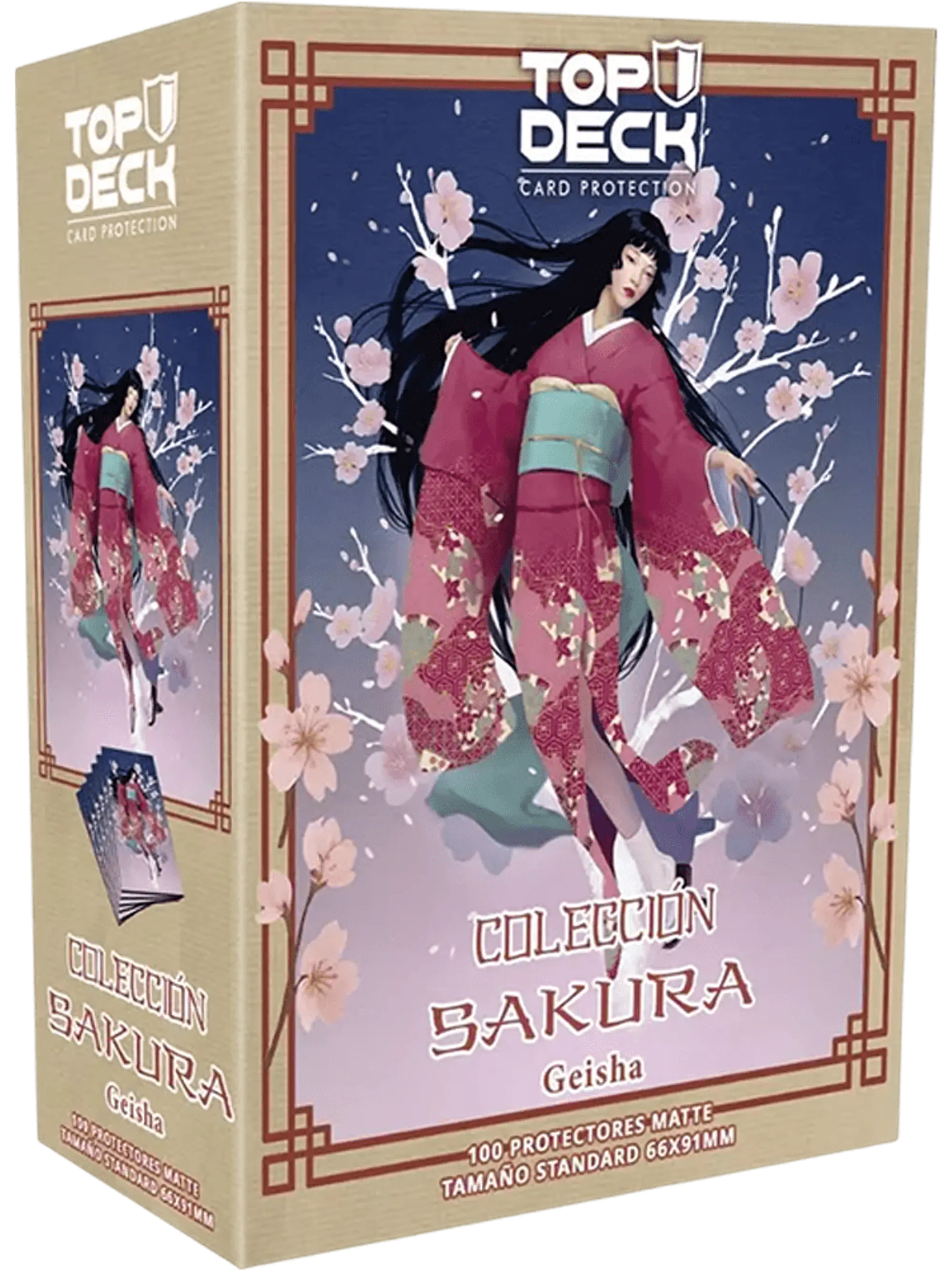 Protectores Colección Sakura - Geisha - TOPDECK 1