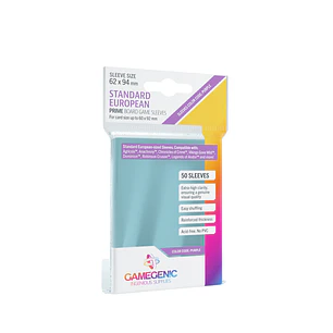 Protectores Standard European - Prime - GAMEGENIC