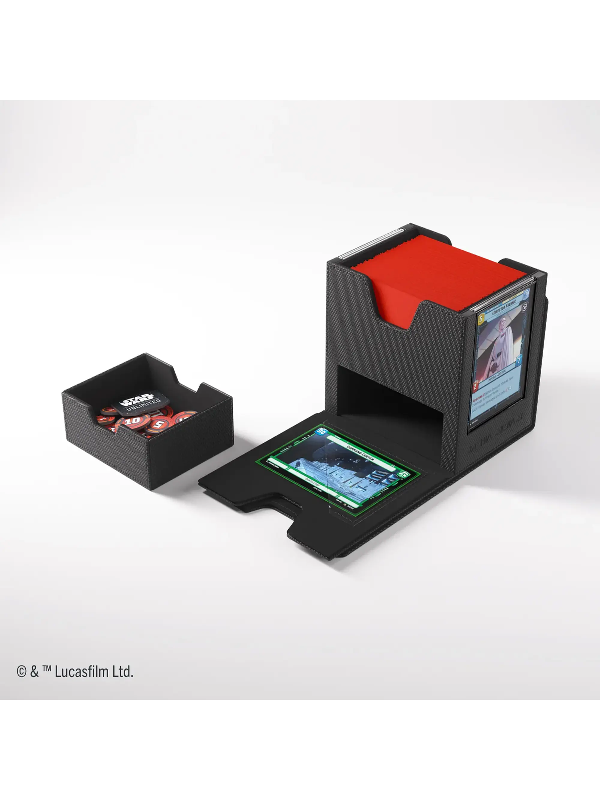 Star Wars Unlimited - Twin Suns Deckbox - Black - GAMEGENIC 1