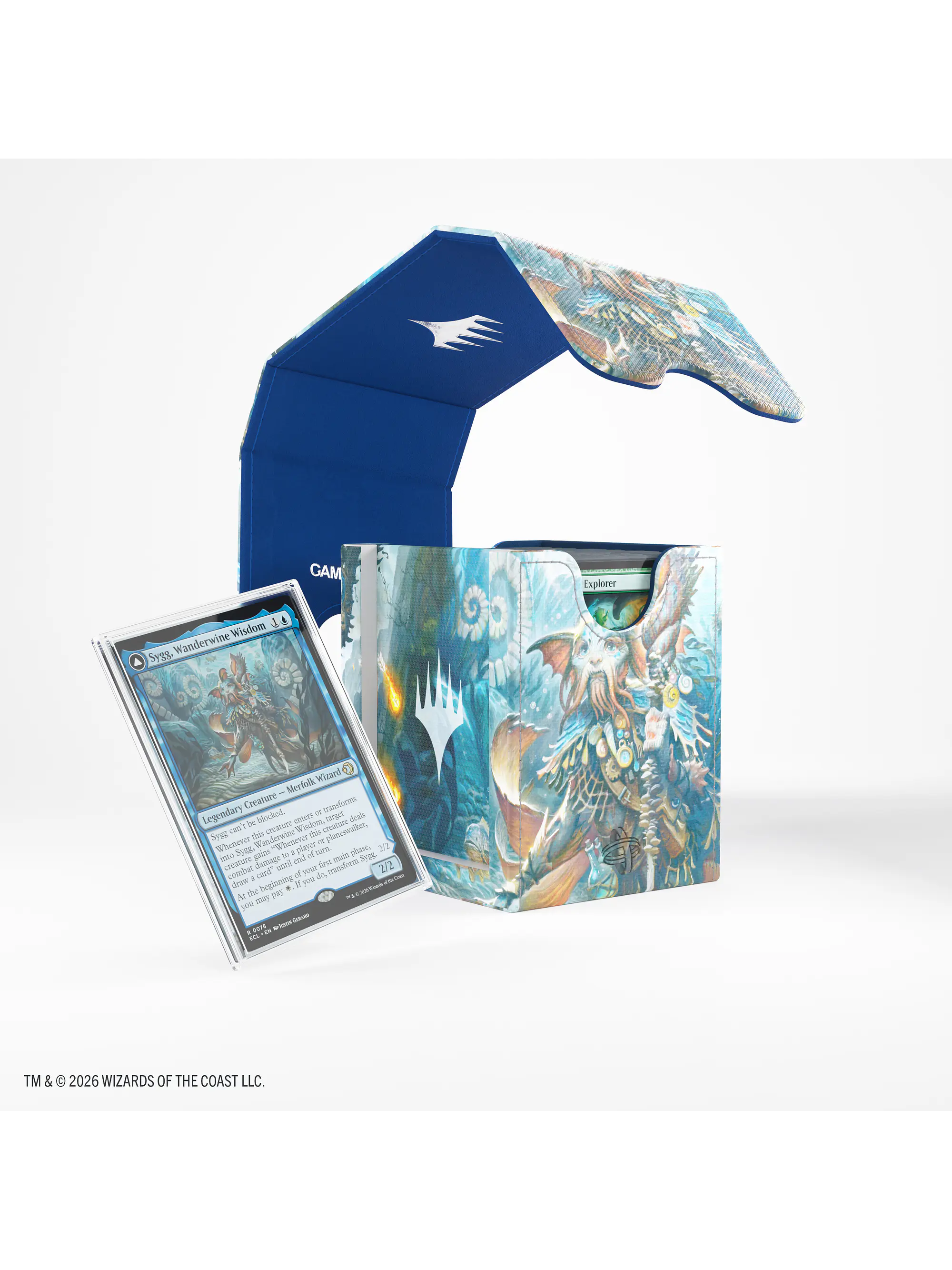 Magic: The Gathering - Lorwyn Eclipse Squire Plus 100+ XL - Sygg, Wanderwine Wisdom/Sygg, Wanderwine Shield 2