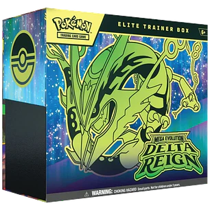 PREVENTA 6/11/2026 - Pokémon TCG Mega Evolution - Delta Reign - Elite Trainer Box Inglés 