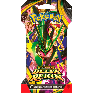 PREVENTA 6/11/2026 Pokémon TCG Mega Evolution - Delta Reign - Sleeved Booster Inglés