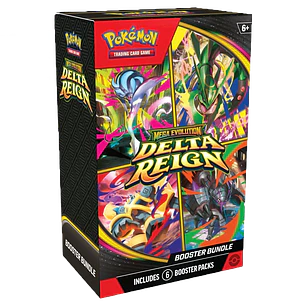 PREVENTA 6/11/2026 Pokémon TCG Mega Evolution - Delta Reign - Booster Bundle Inglés