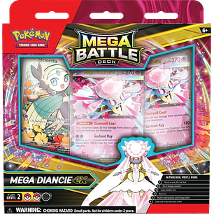 LEAGUE BATTLE DECK MEGA DIANCIE - MEGAEVOLUCIONES - POKEMON - ESPAÑOL