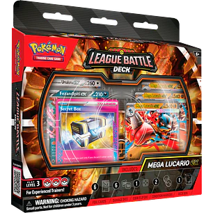 League Battle Deck - Mega Lucario EX (INGLÉS) 