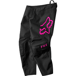 PANTALON FOX KIDS 180 PRIX NEGRO/ROSADO