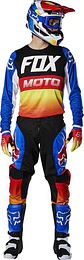 PANTALON FOX 180 FYCE AZUL/ROJO - Miniatura 3