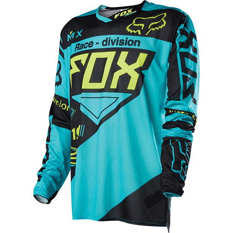 JERSEY FOX 360 INTAKE VERDE AGUA