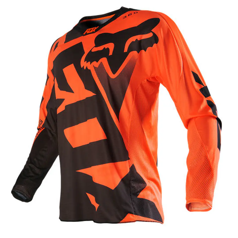 JERSEY FOX 360 SHIV NARANJA/NEGRO 1