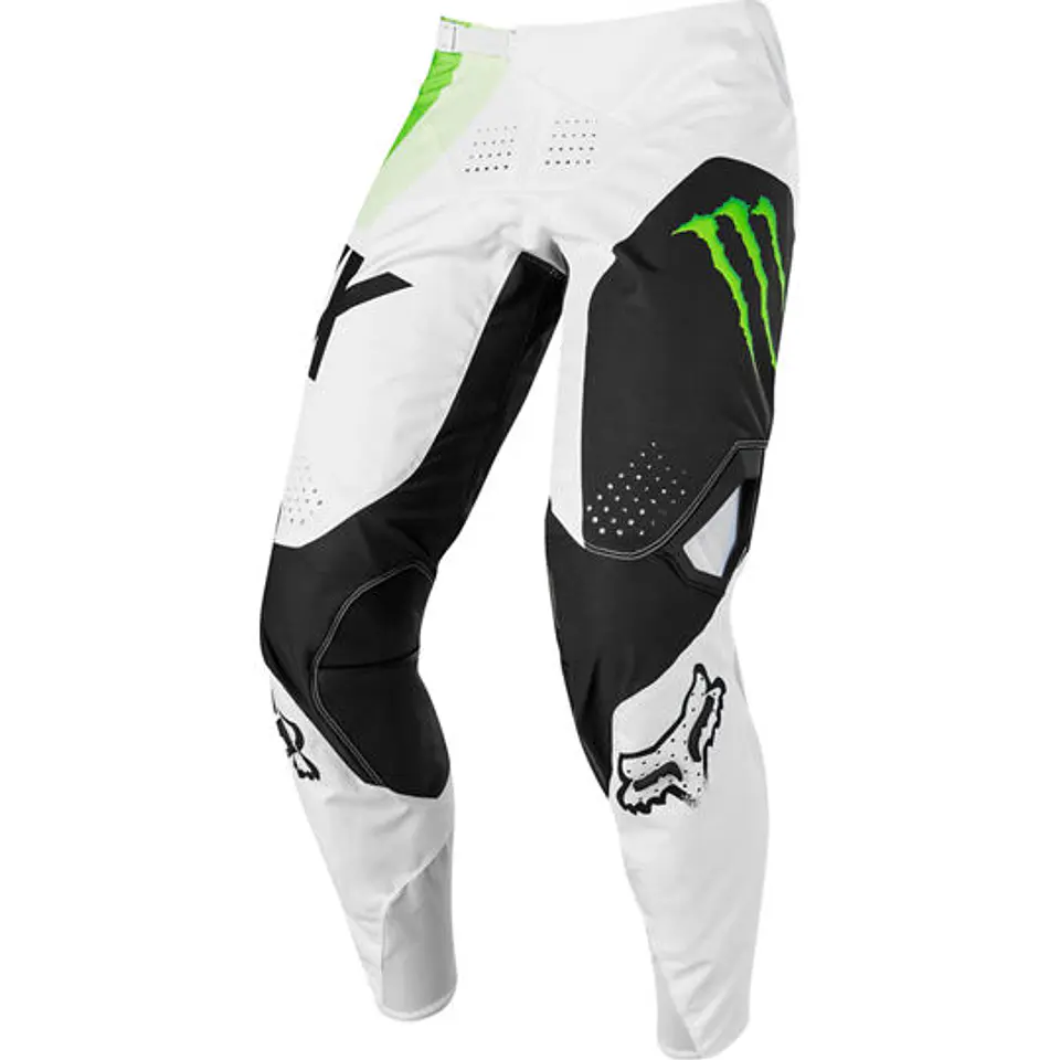 PANTALON FOX 360 DRAFTR MONSTER WHITE/GREEN  1