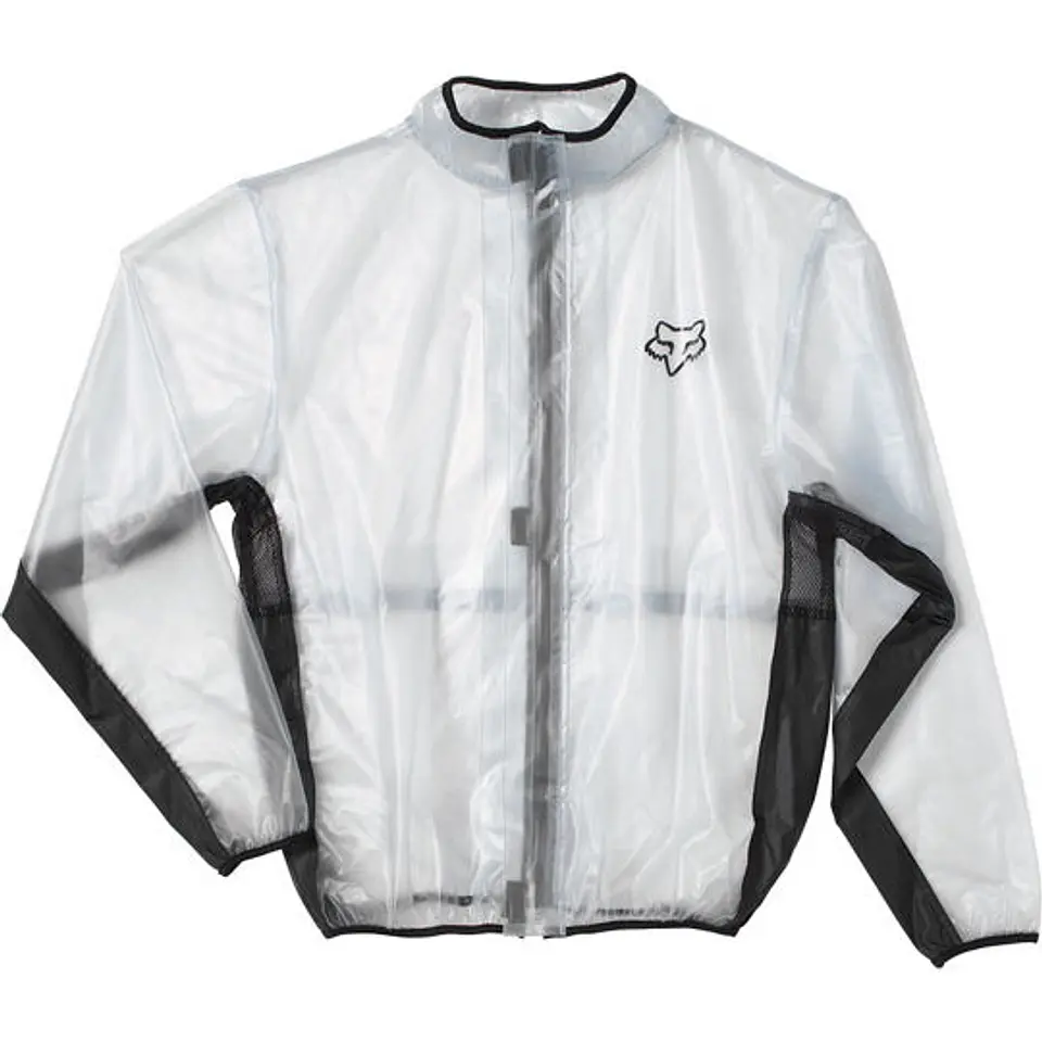 CHAQUETA FOX TRANSPARENTE FLUID NEGRO 1